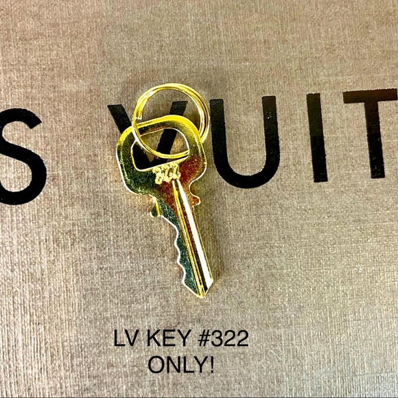 Louis Vuitton Accessories - Louis Vuitton key for lock number 322